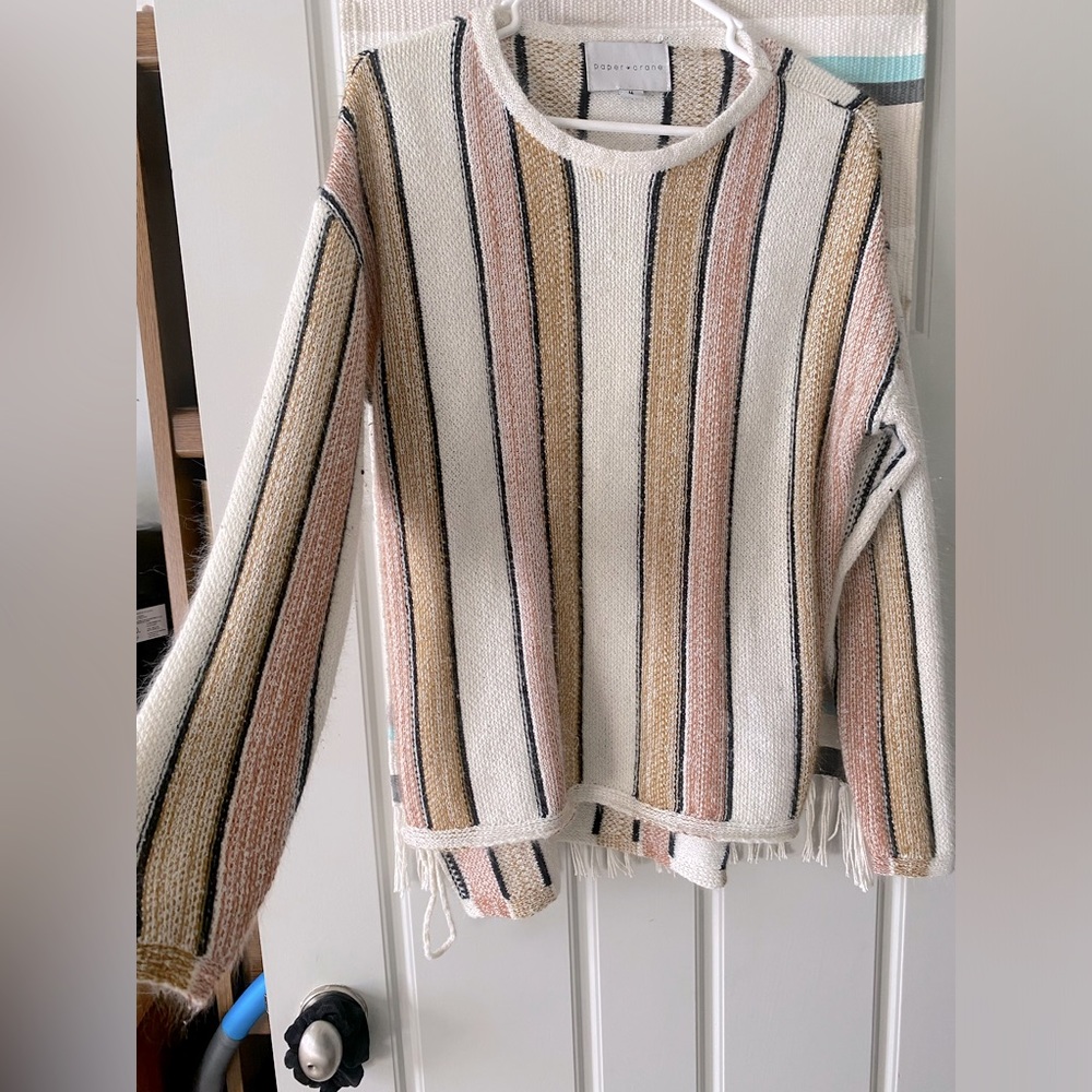 Dainty knit long sleeve torso M, I’d the arms are a S, more fitting